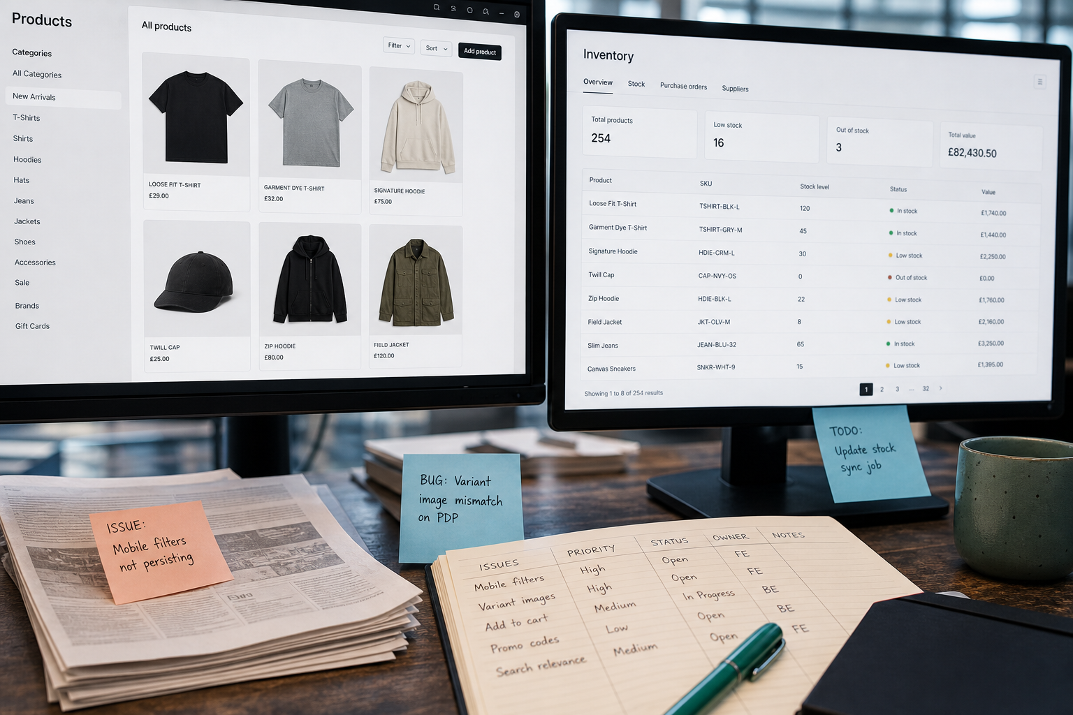 Online store development and e-commerce solutions